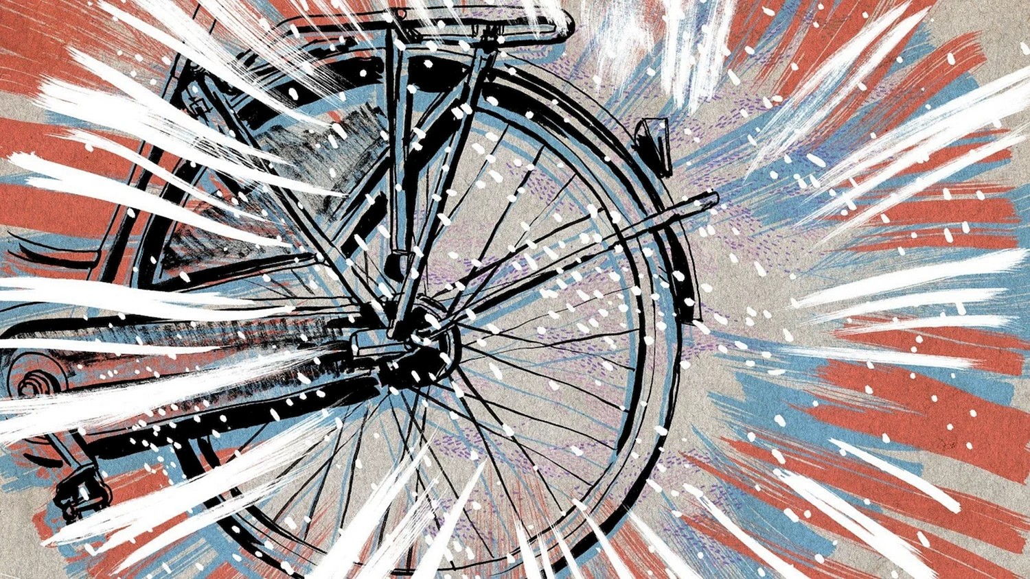 Велосипед абстракция