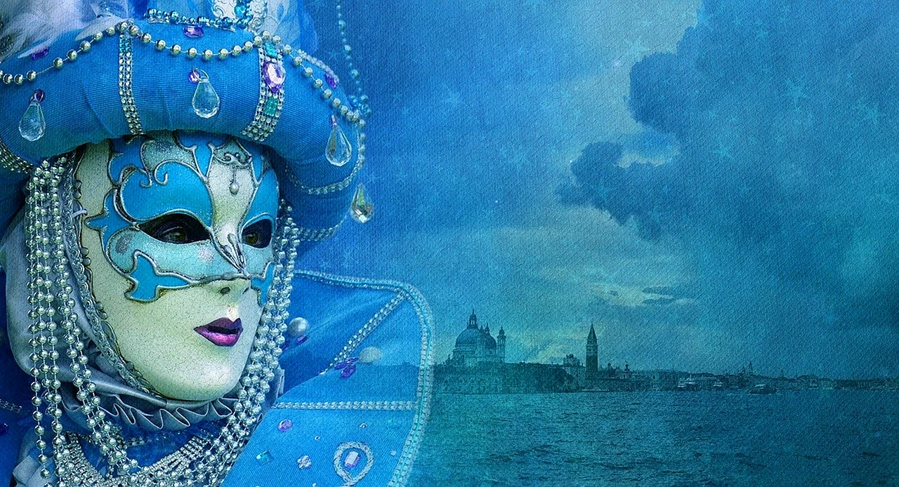 Венецианский карнавал фон