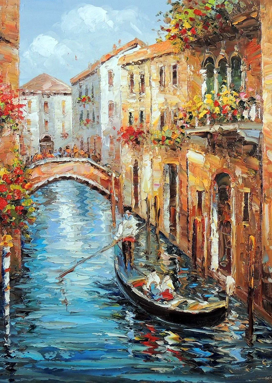 Венеция живопись картины маслом