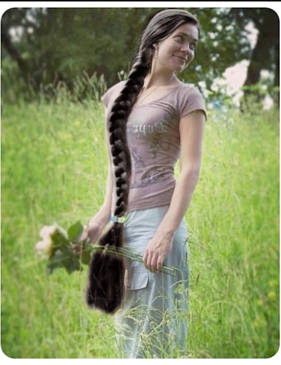 Вероника Иванникова длинная коса