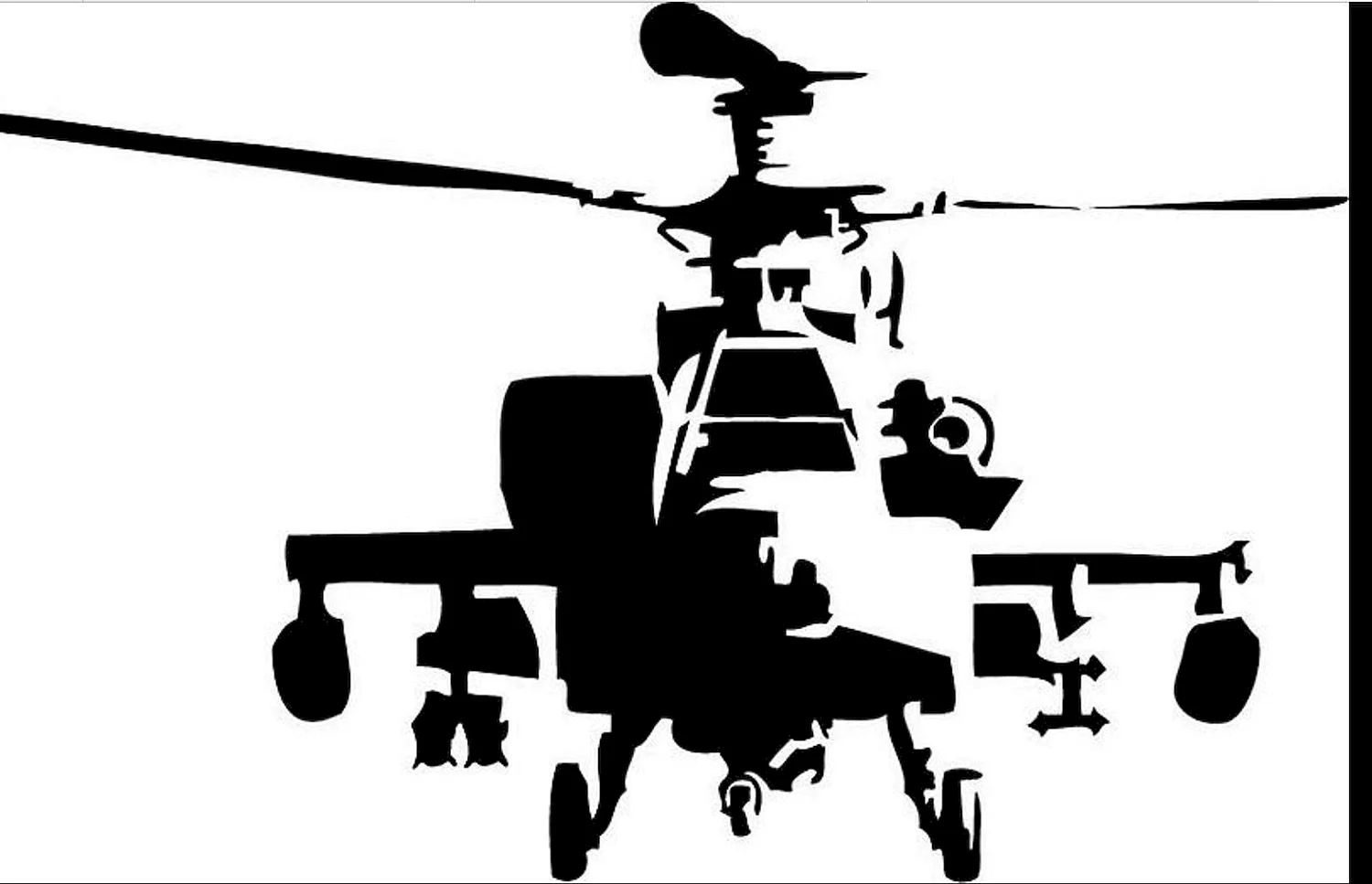 Вертолет ми 28 вектор