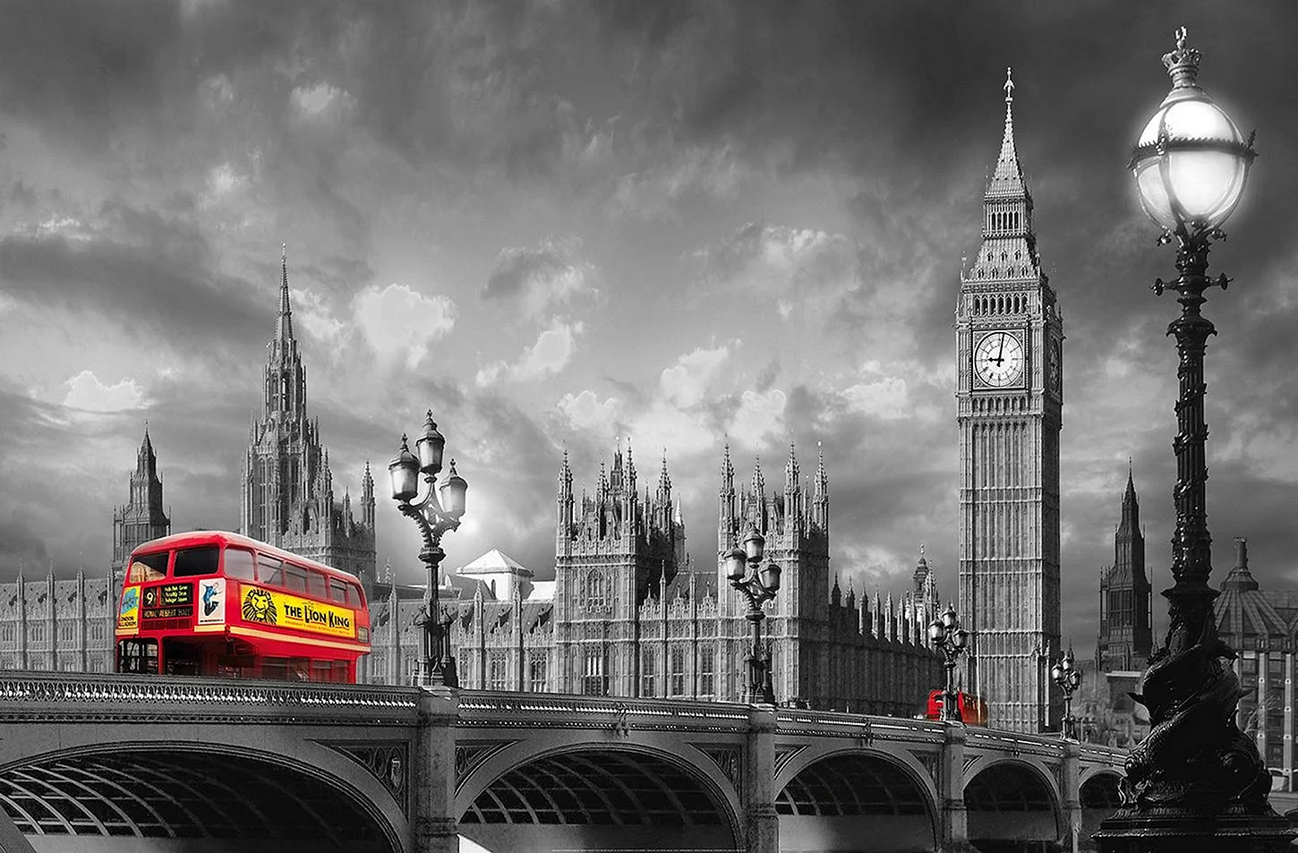 Вестминстер мост автобус Лондон