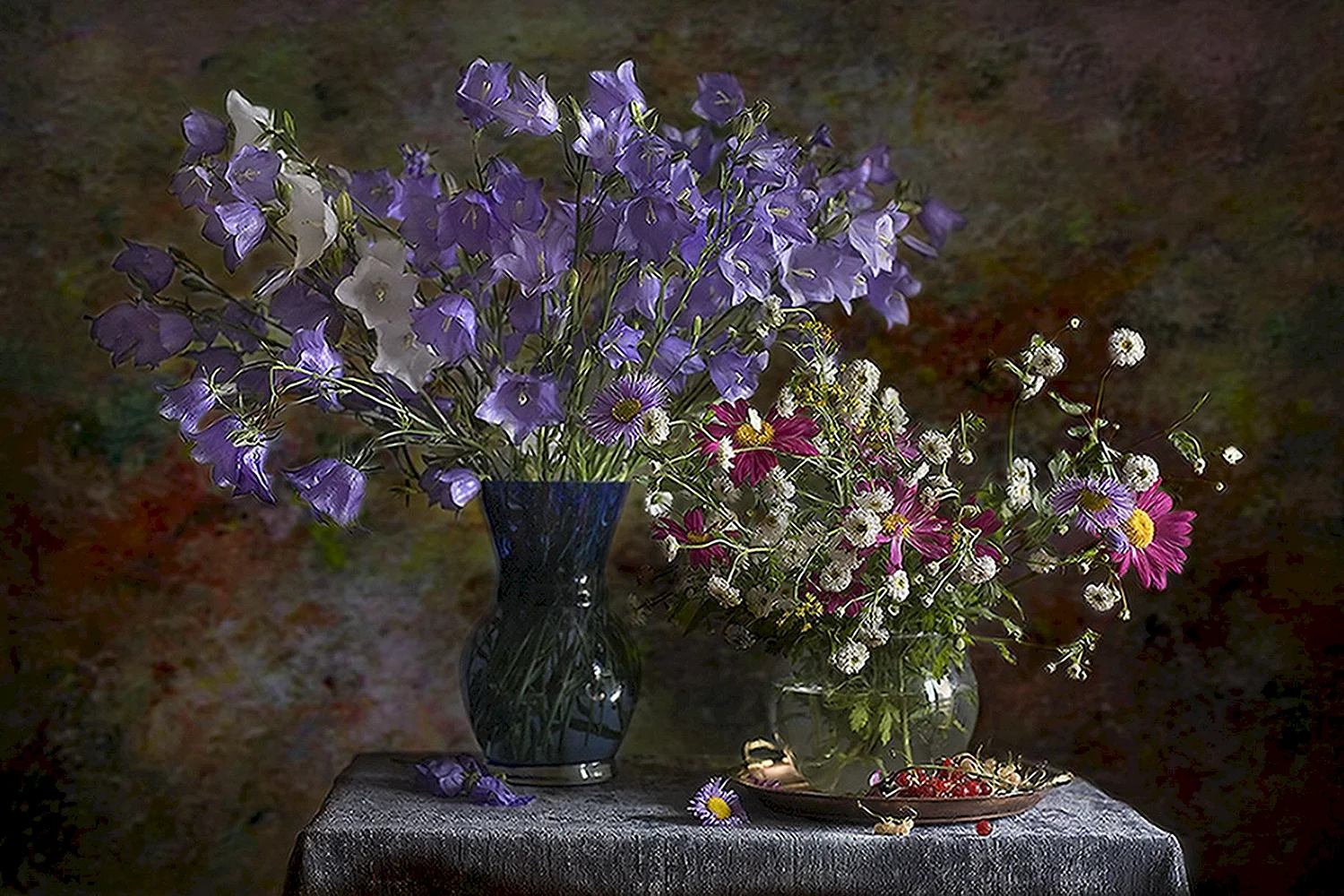 Виктор Трясцин натюрморт цветы