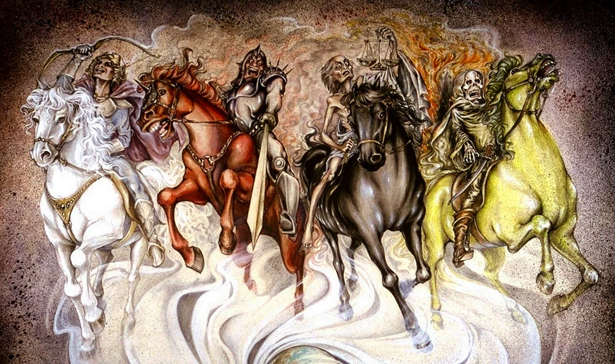 Виктор Васнецов четыре всадника апокалипсиса 1887