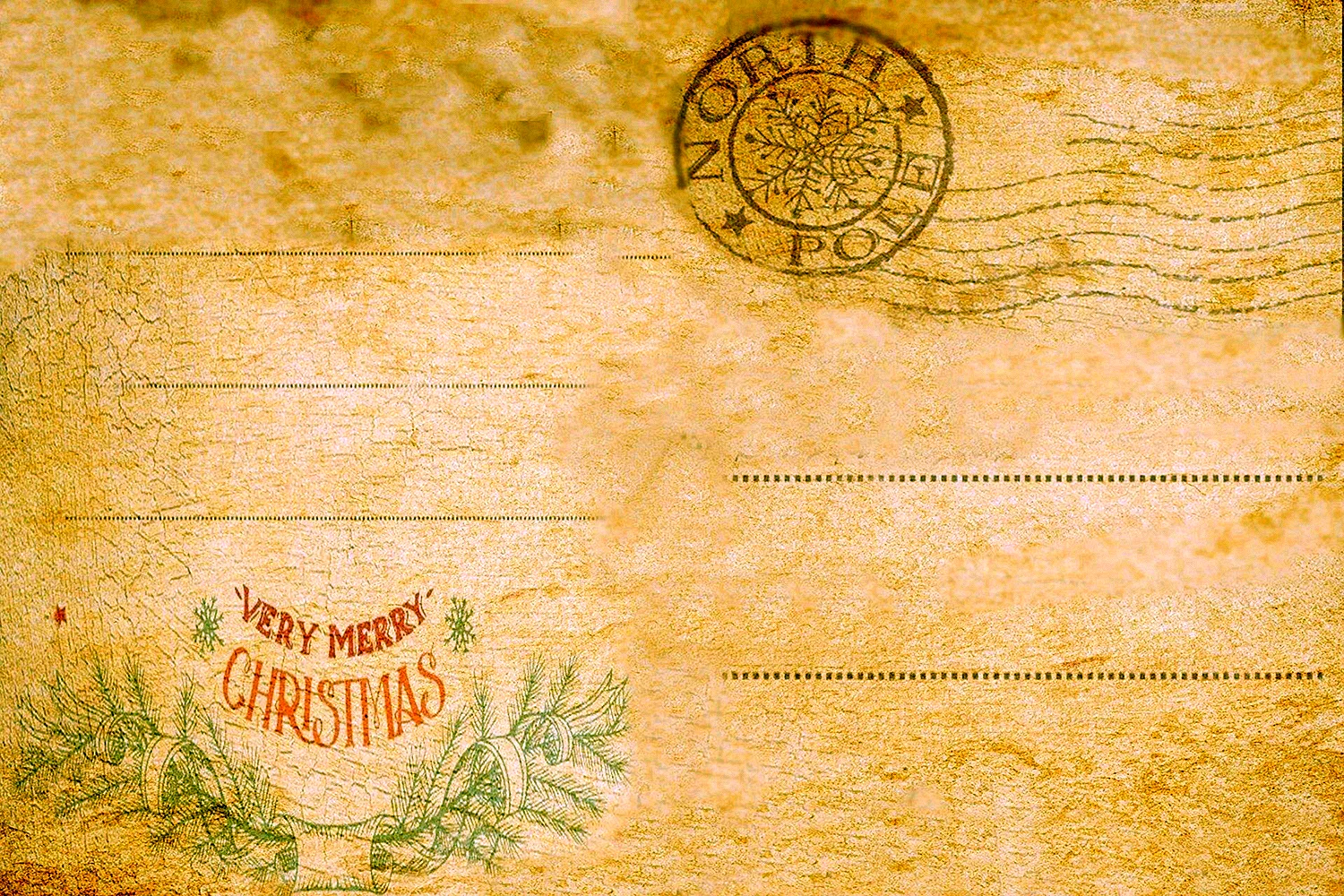 Винтажная Почтовая открытка
