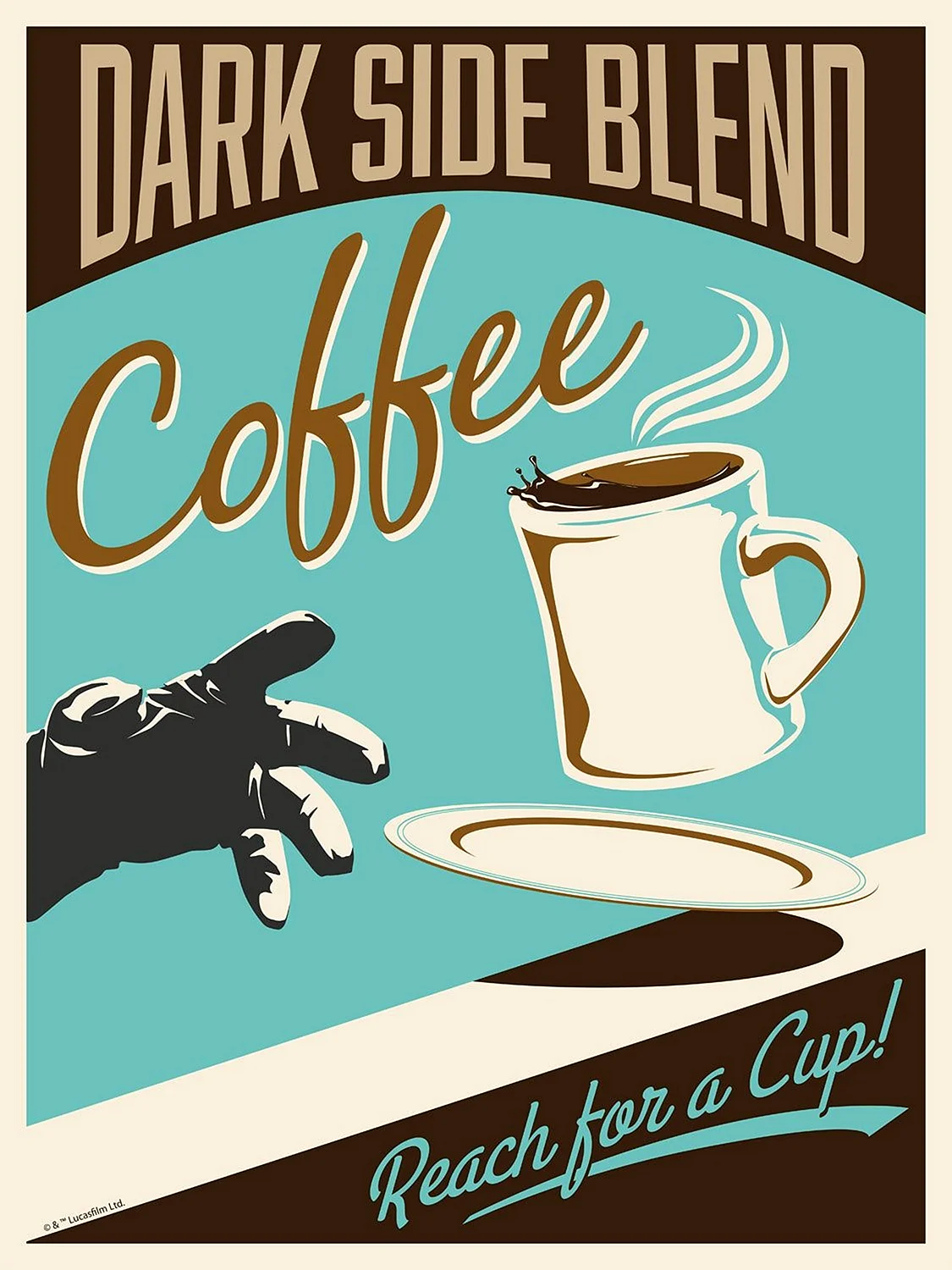 Винтажная реклама кофе