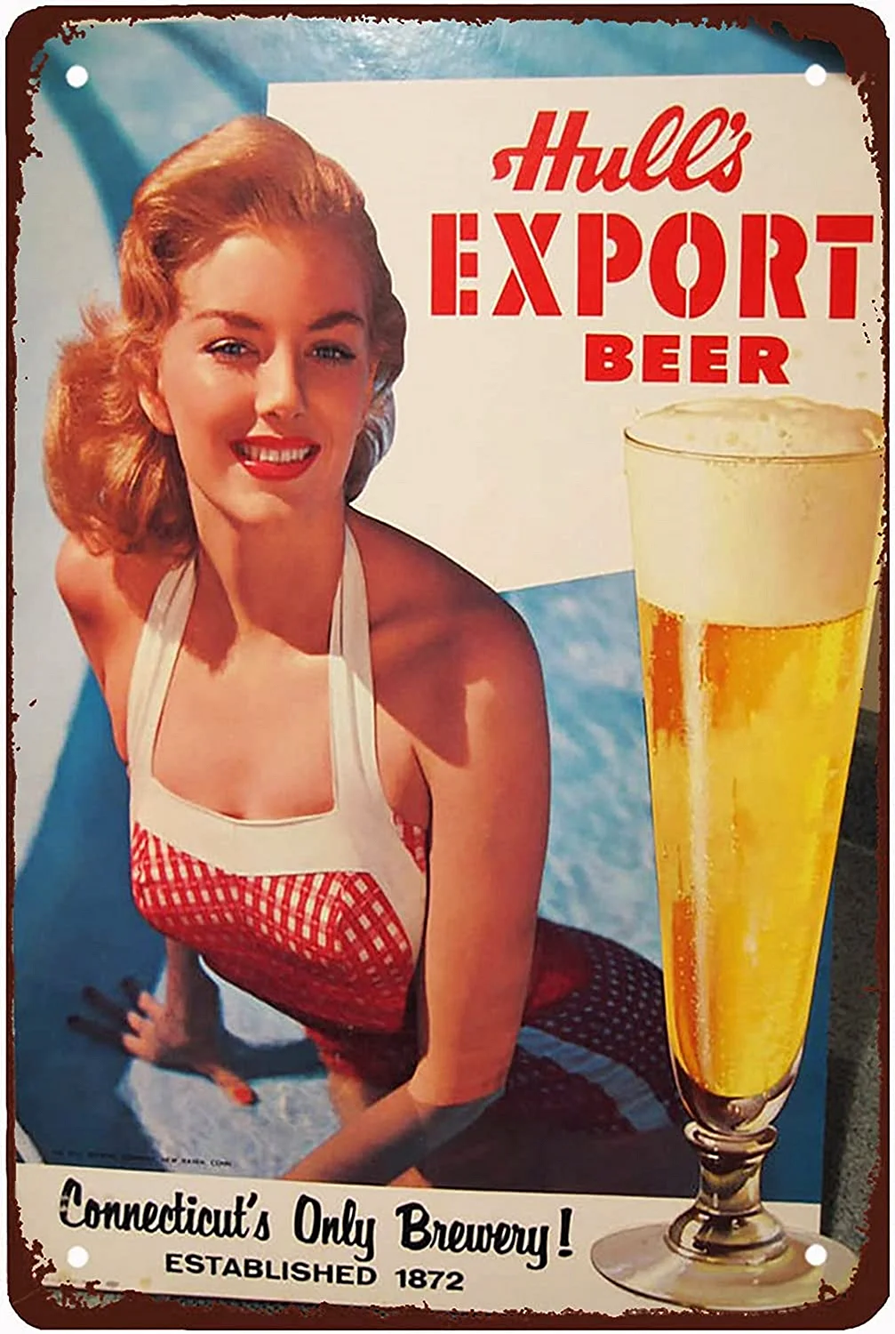 Винтажная реклама пива