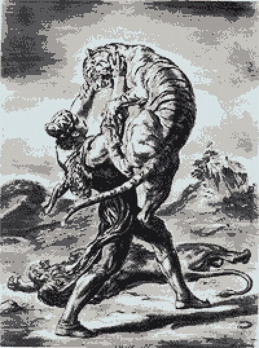 Витязь в тигровой шкуре Шота Руставели картина