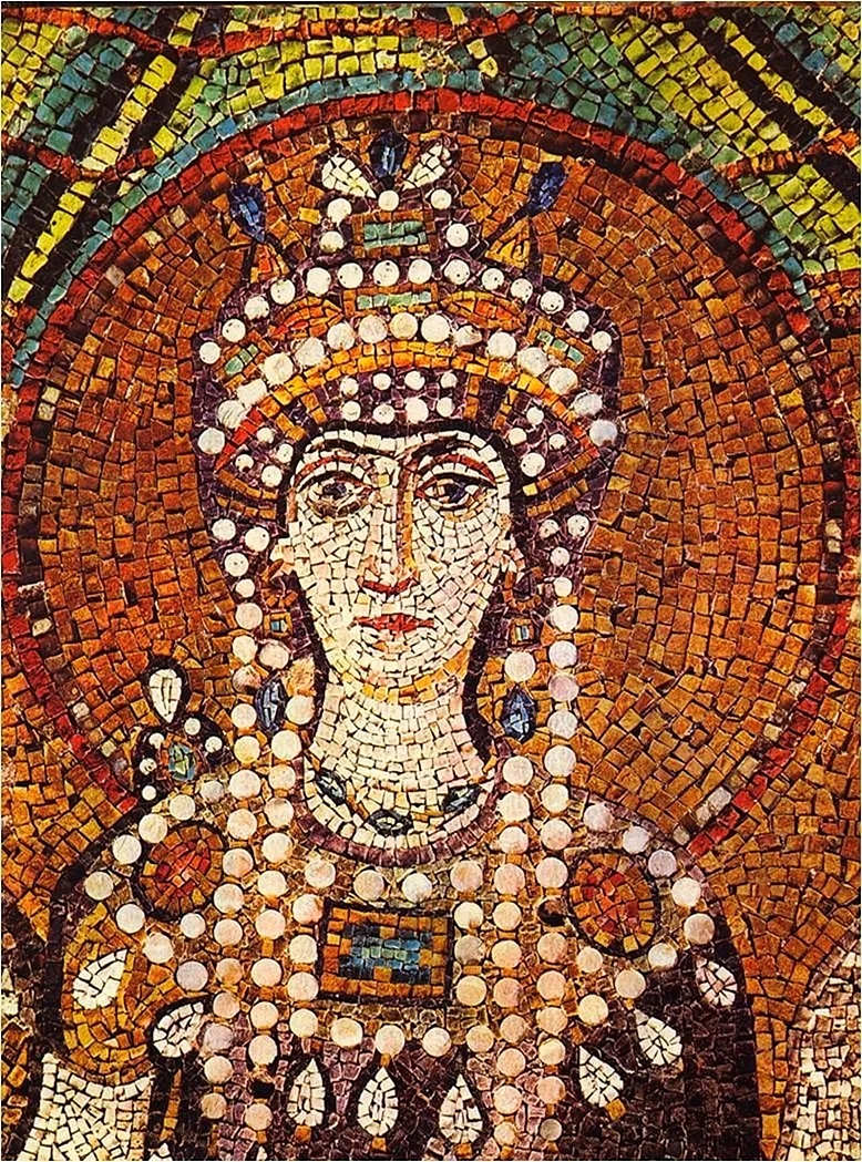 Византийская мозаика Феодора