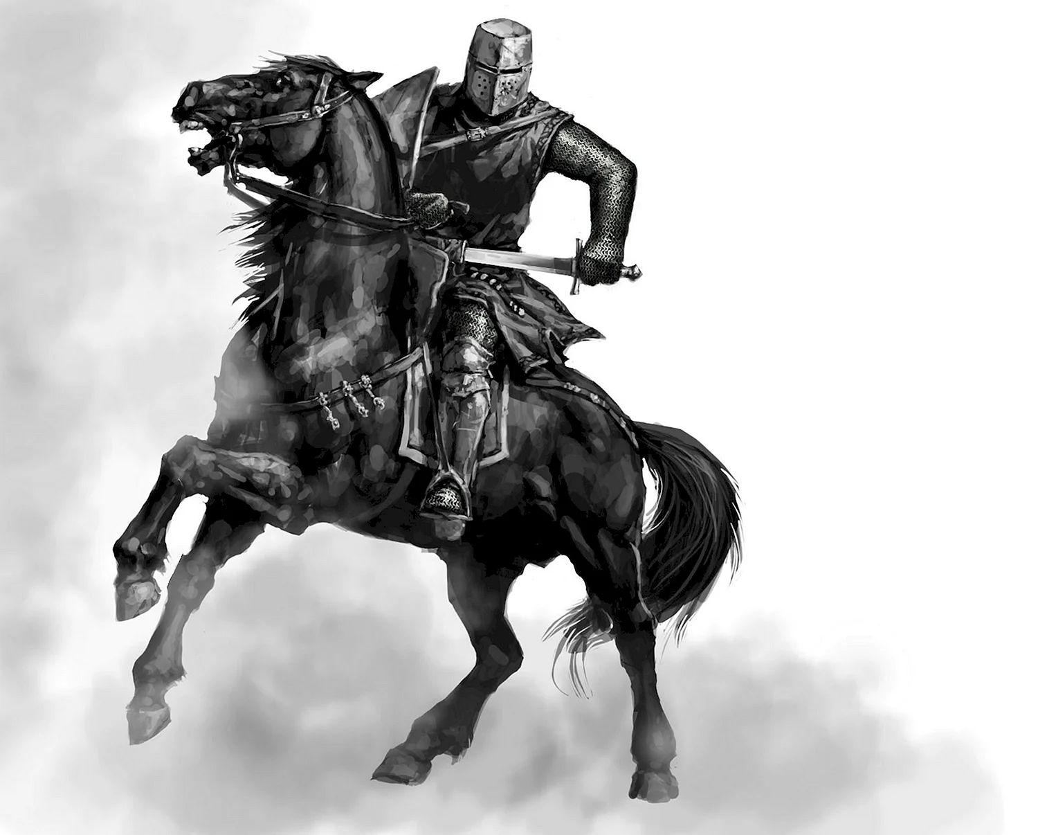 Воин на лошади