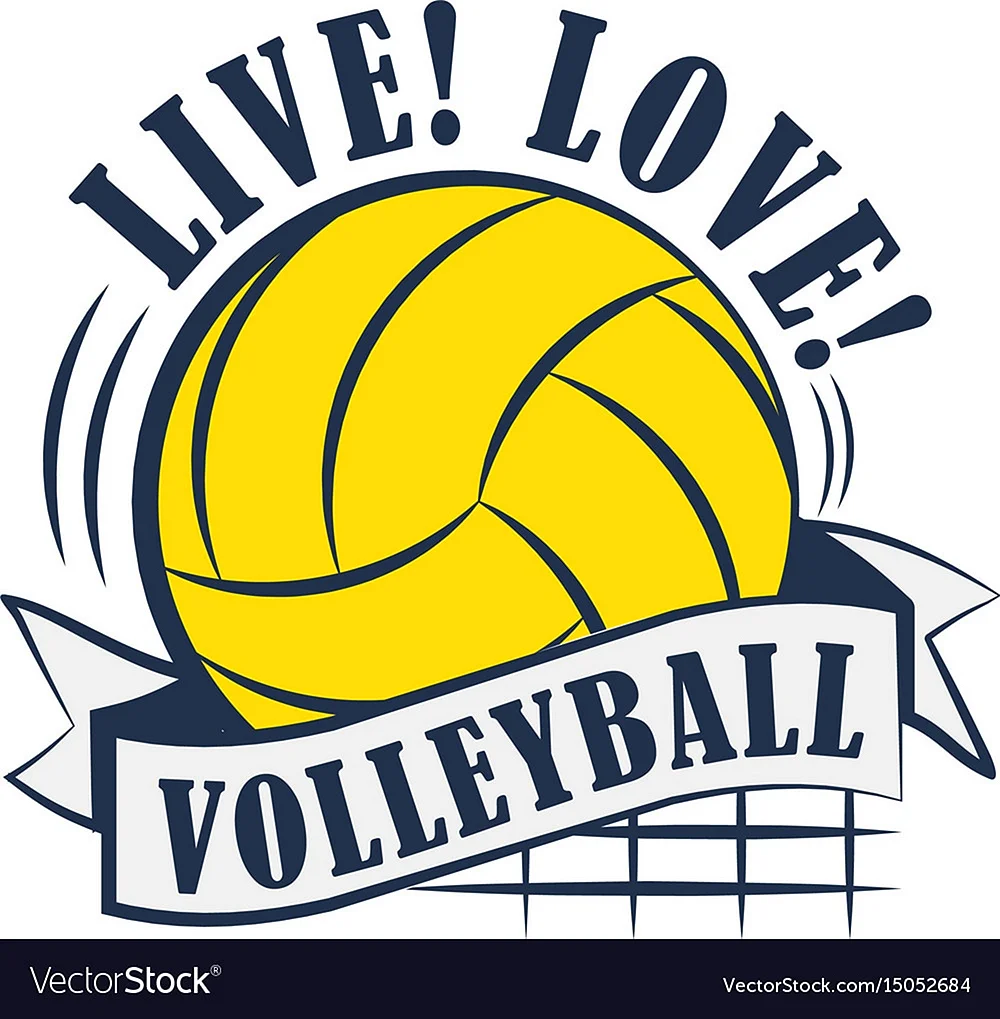 Волейбол логотип вектор