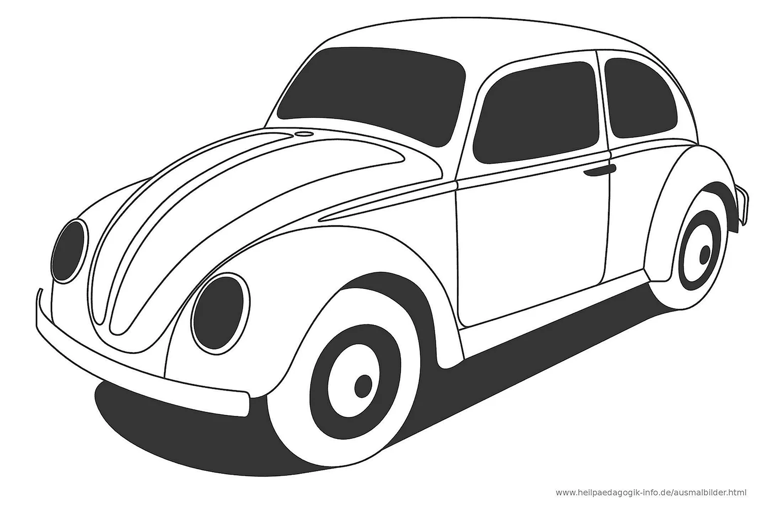 Volkswagen Beetle вектор