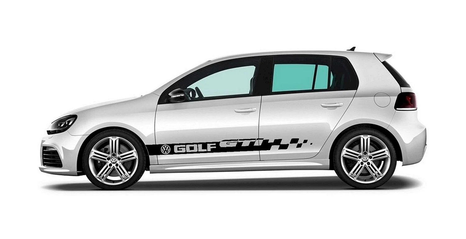 Volkswagen Golf GTI наклейки