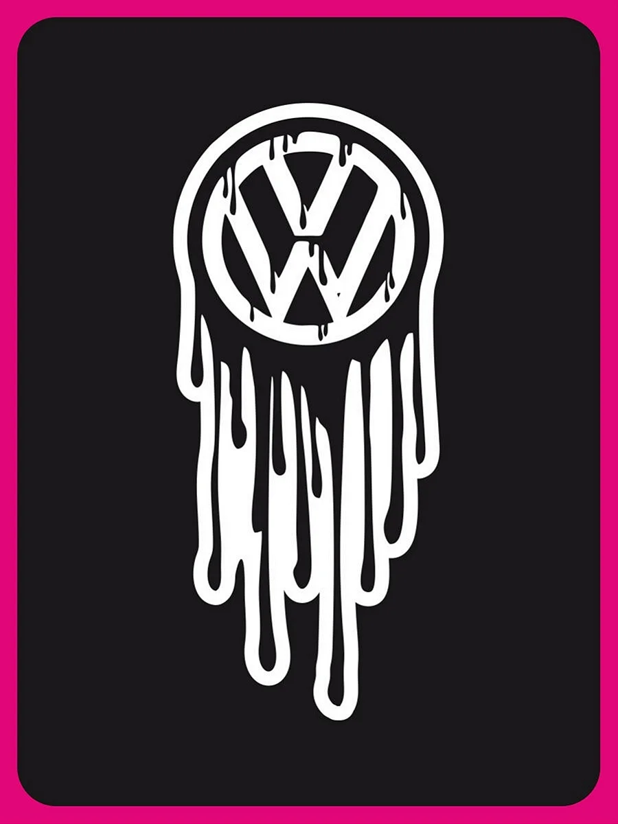 Volkswagen надпись