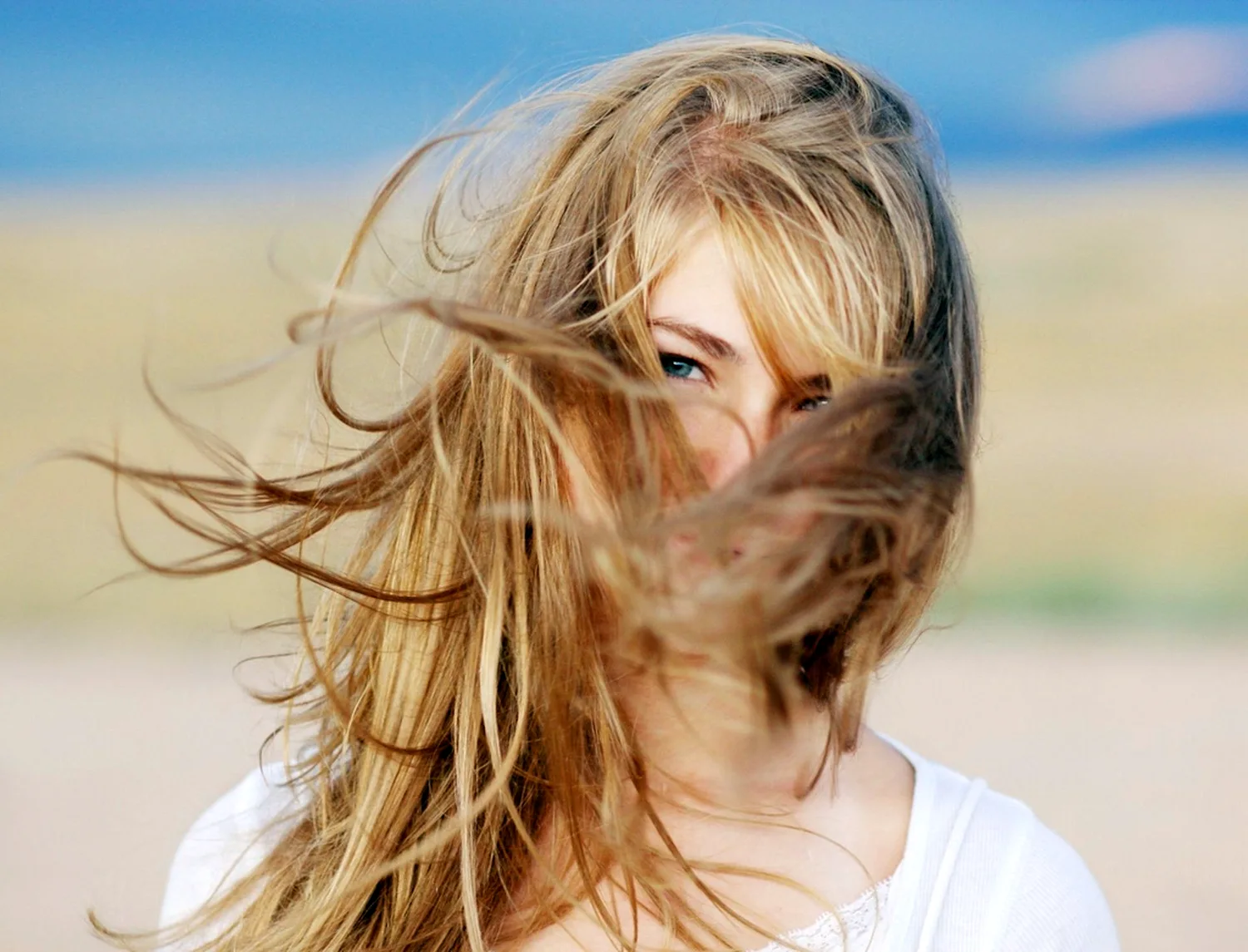 Волосы на ветру