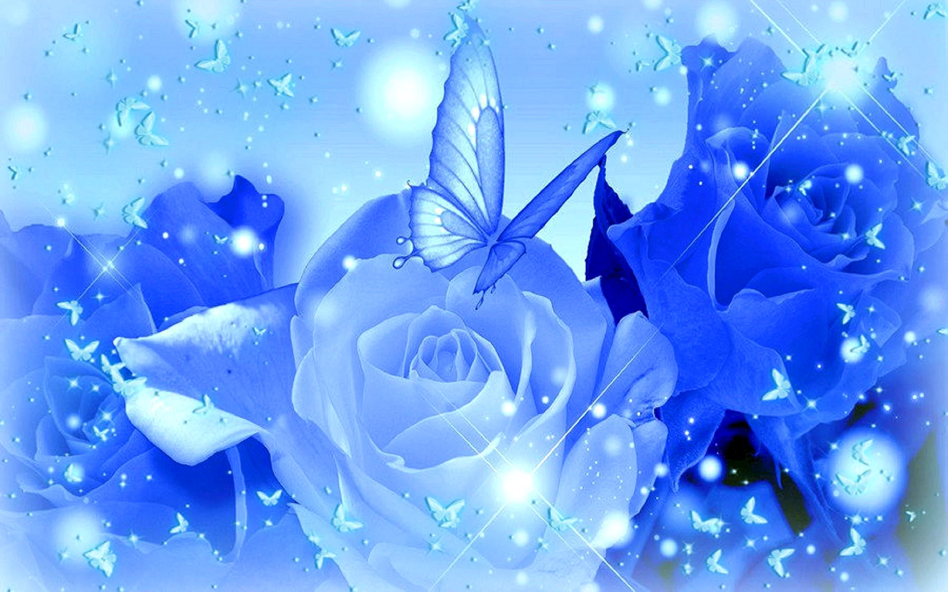 Волшебный голубой цветок