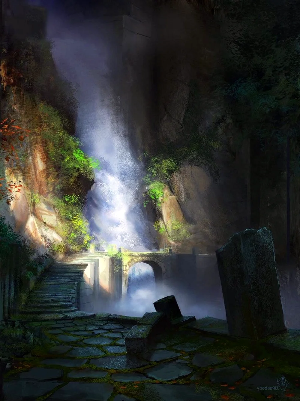 Волшебный водопад