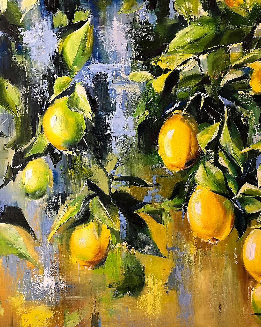 Вугар Мамедов мастер класс живопись лимоны