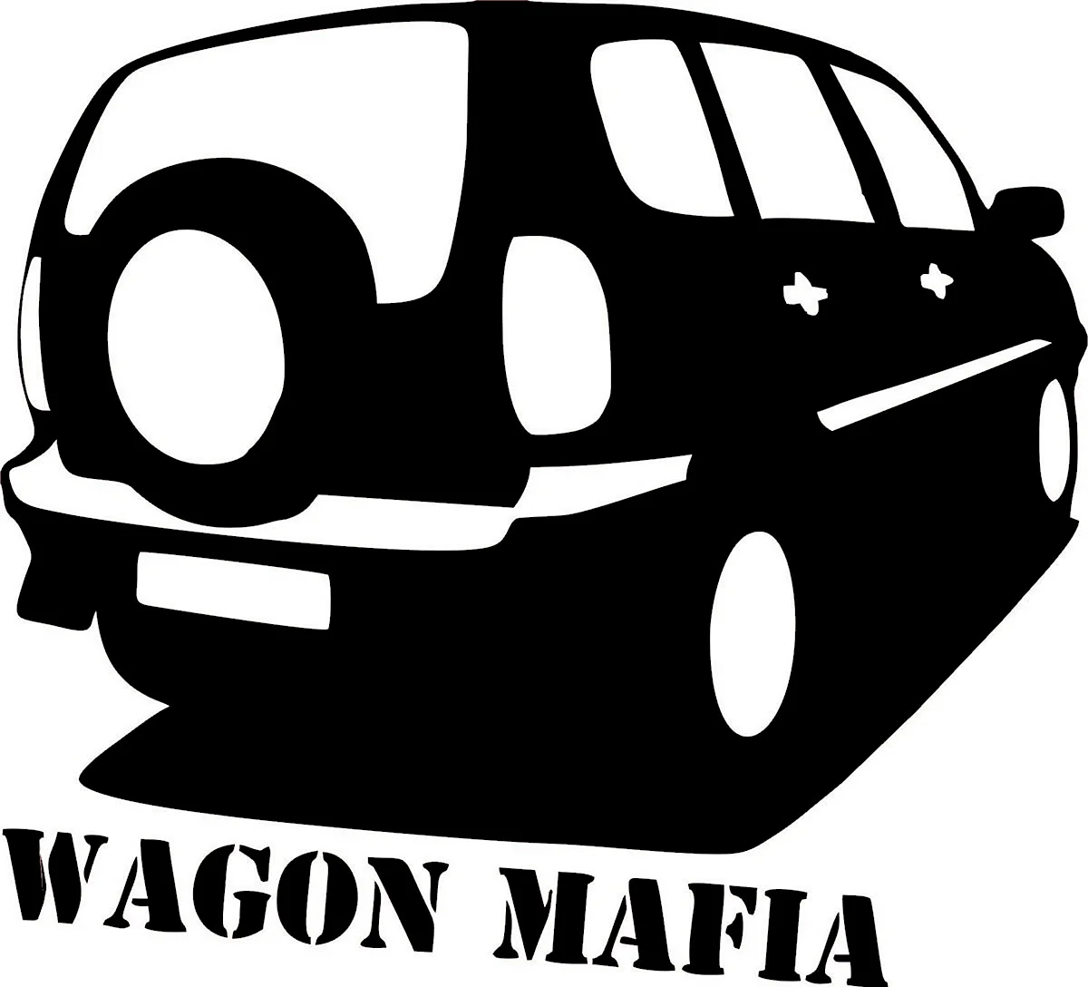 Wagon Mafia наклейка
