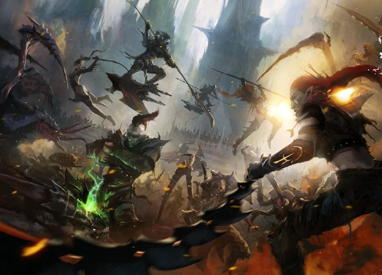 Warhammer 40000 темные эльдары