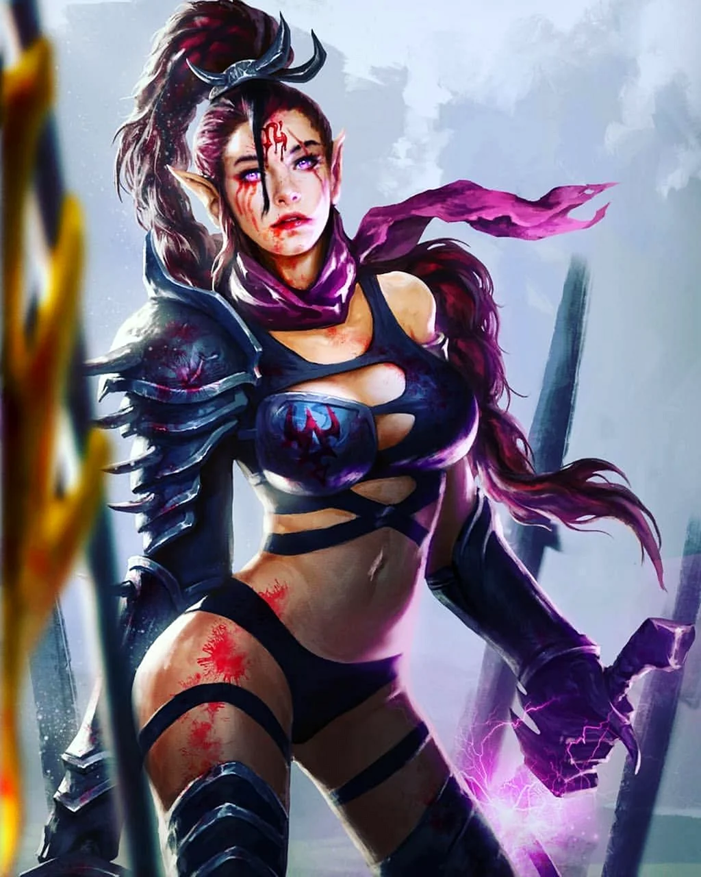 Warhammer 40000 темные эльдары девушки