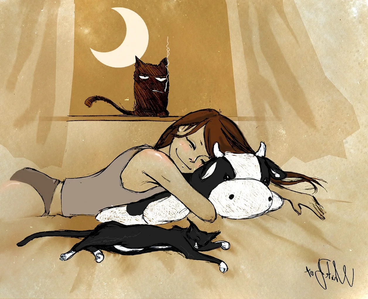 White Box девочка Панда и кот Барсик