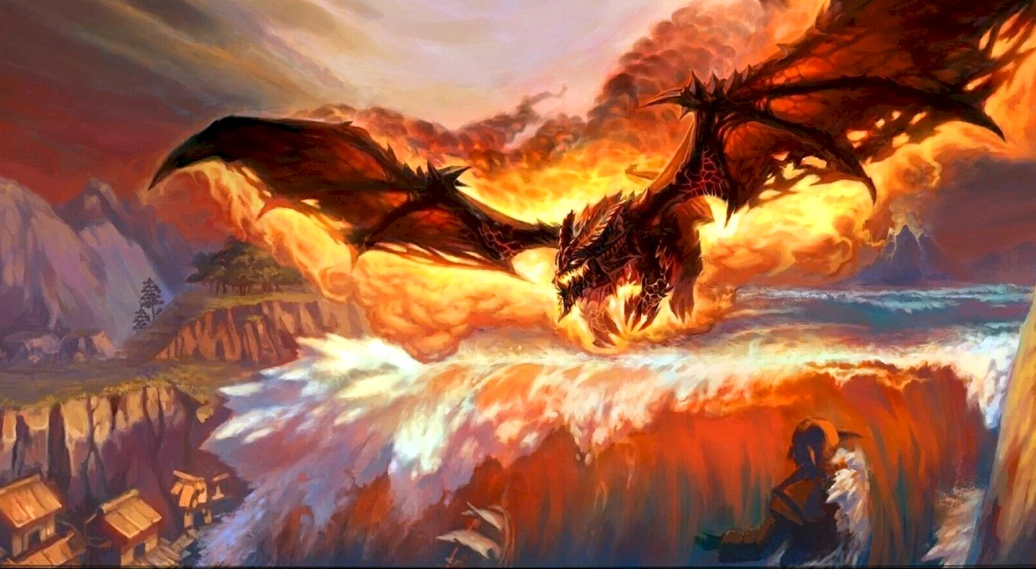 World of Warcraft дракон Нелтарион