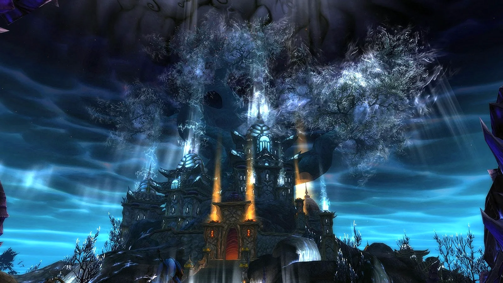World of Warcraft Shadowlands Королева зимы