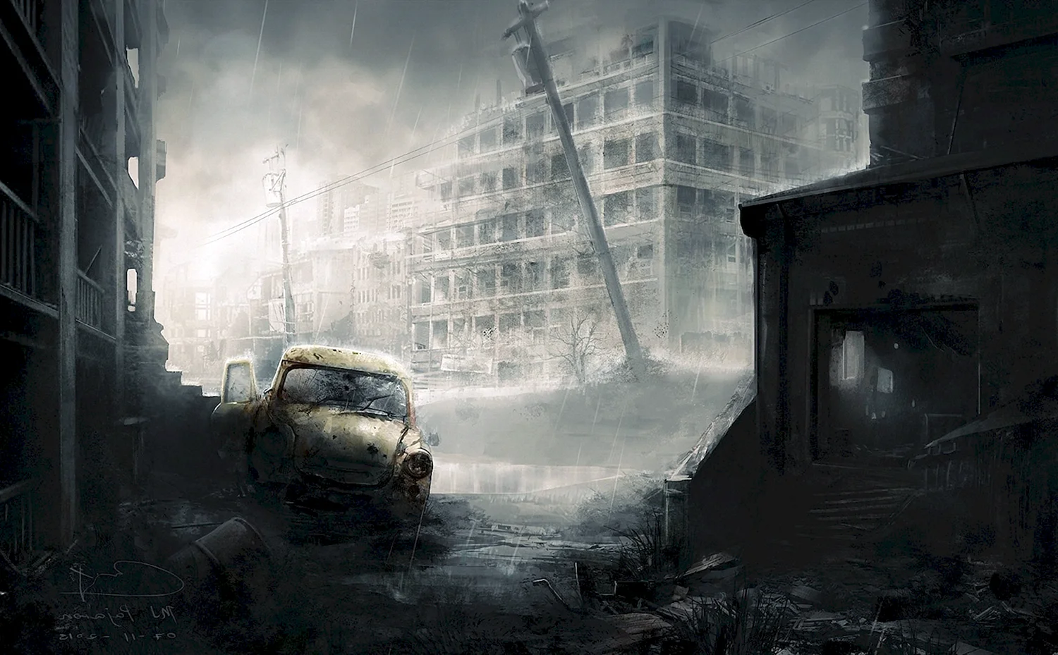 Заброшенный город зомби апокалипсис