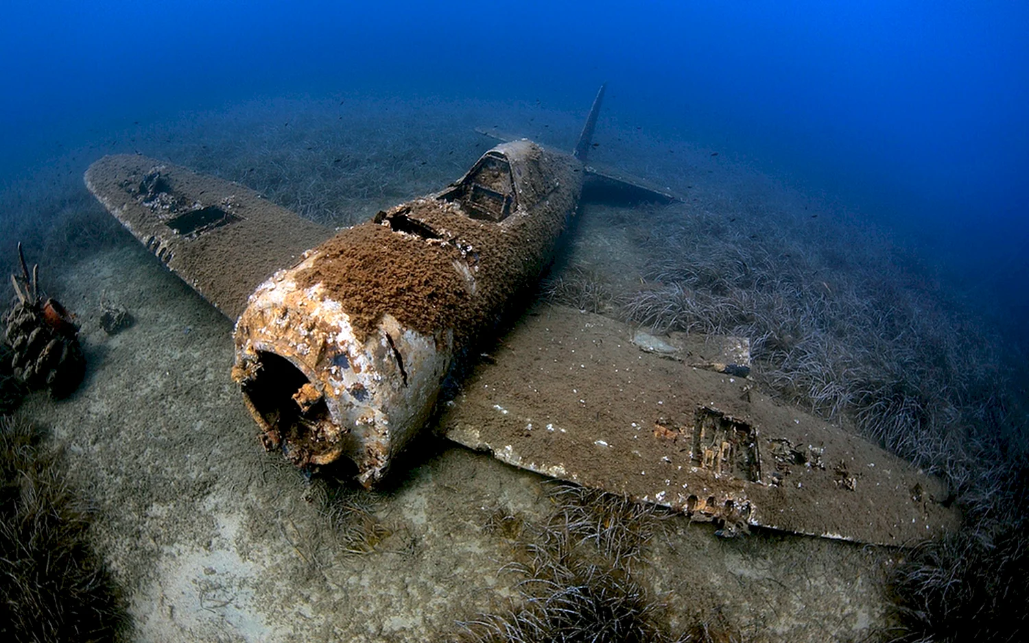 Затонувшая подводная лодка в казачьей бухте