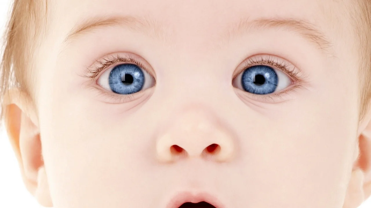 Здоровые глаза у ребенка