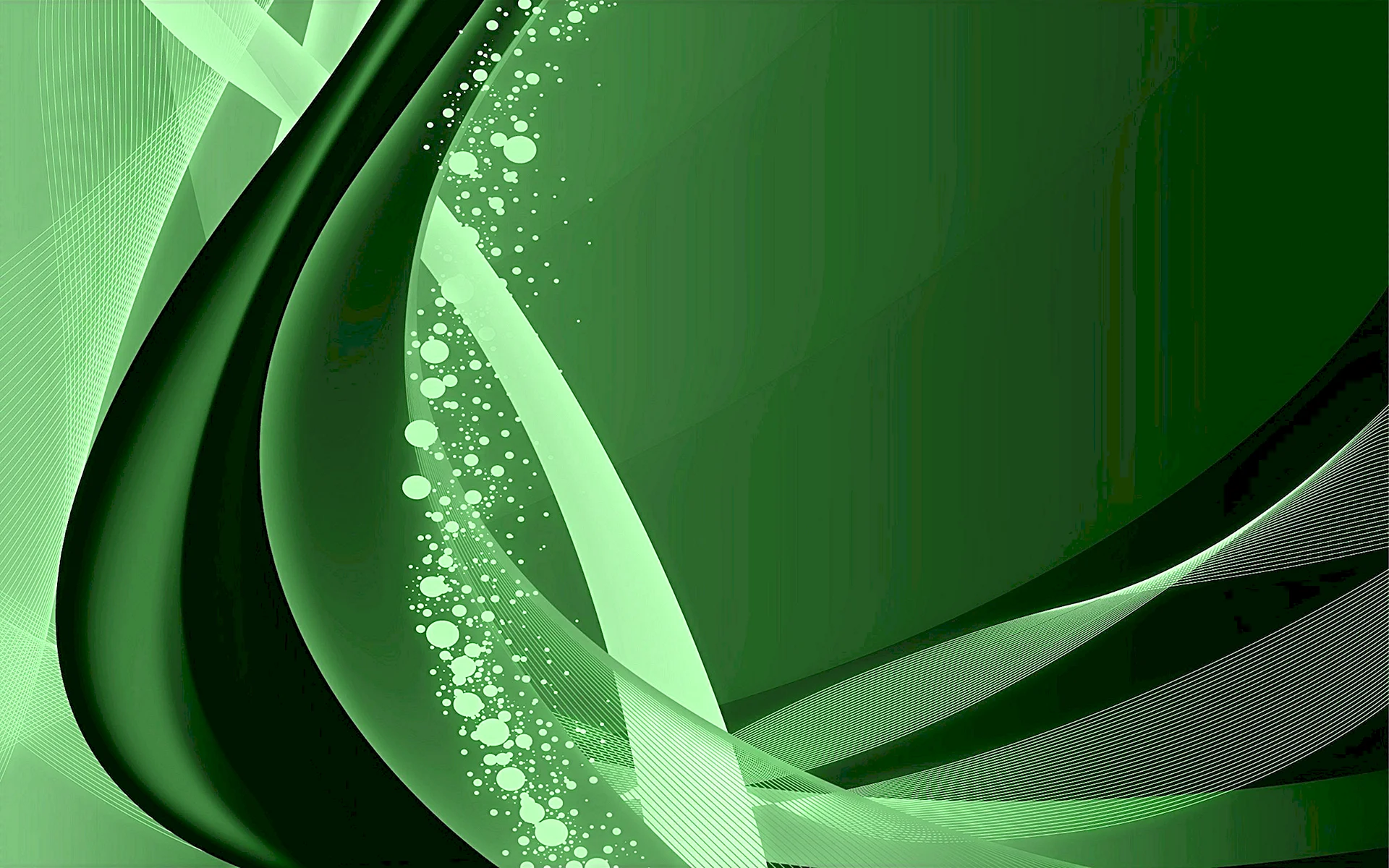 Зеленая абстракция
