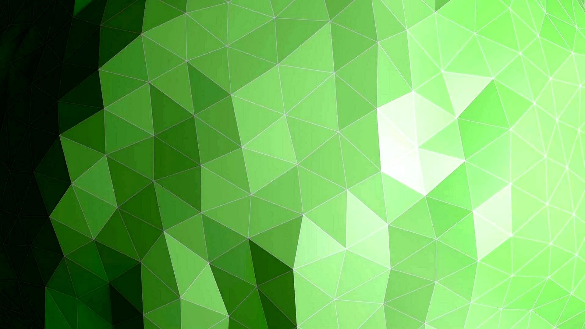 Зеленая Геометрическая абстракция
