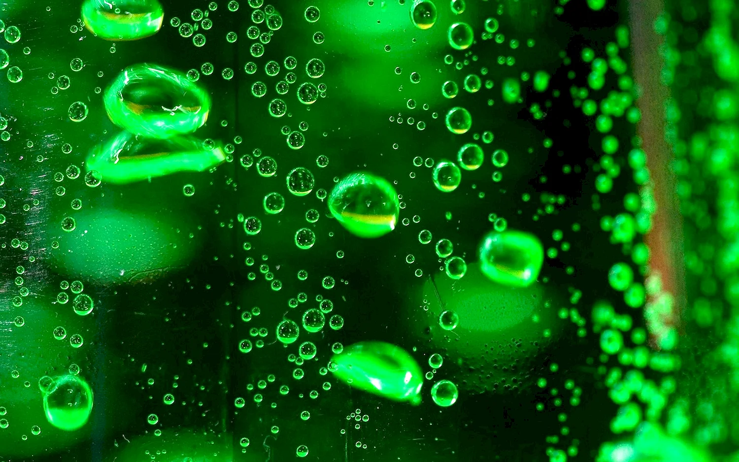 Зеленые пузырьки