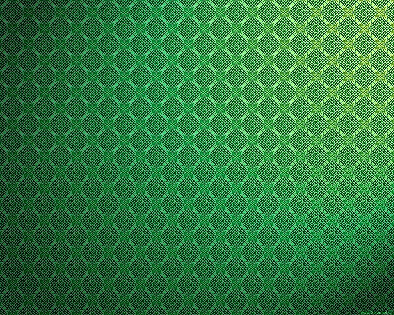 Зеленый паттерн