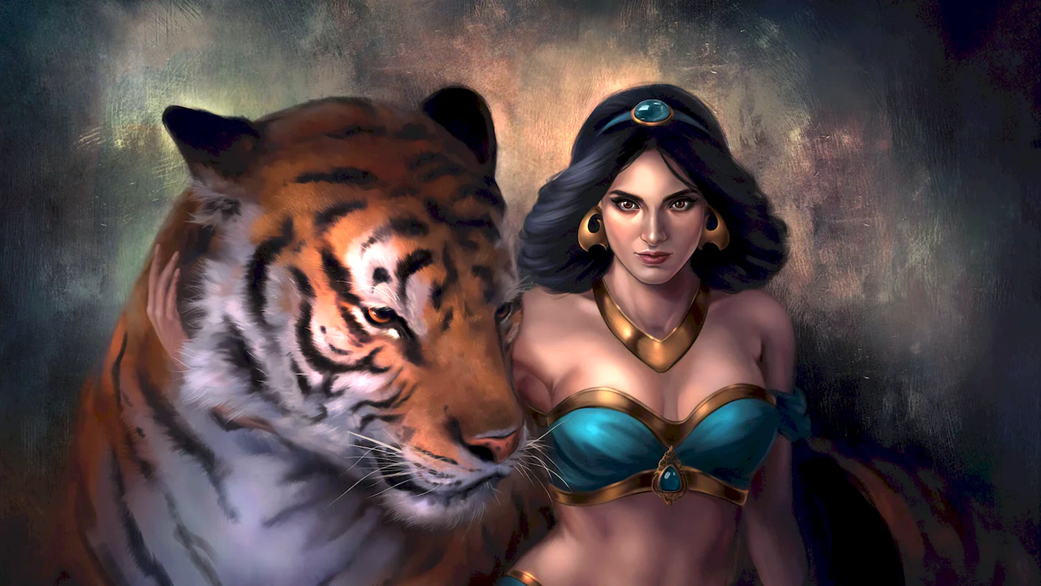 Жасмин и тигр