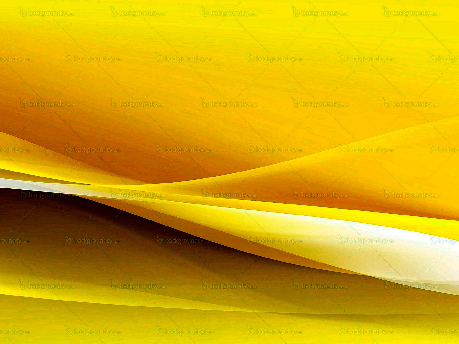 Желтая абстракция