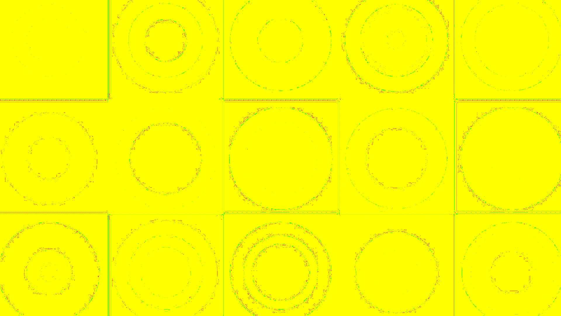 Желтый фон с кругами