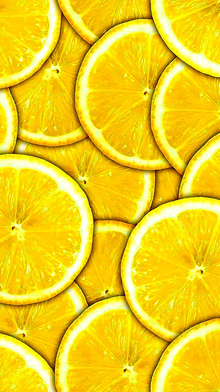 Желтый лимон