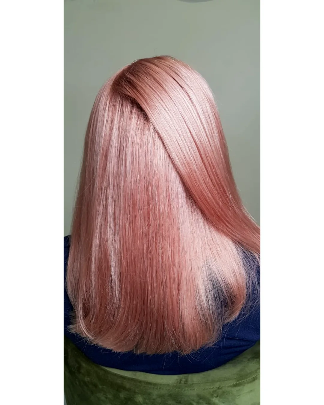 Жемчужно розовый блонд гарньер