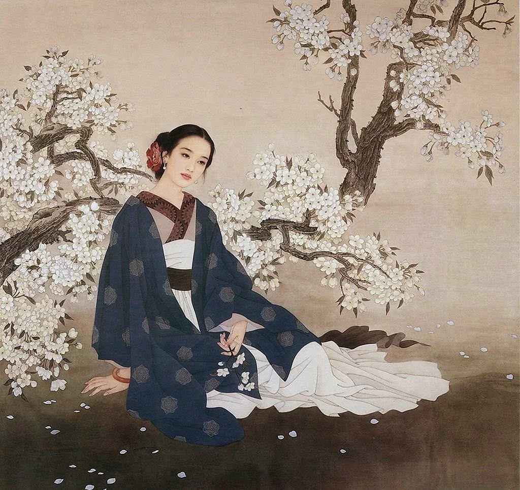 Жень у Хуа китайская живопись