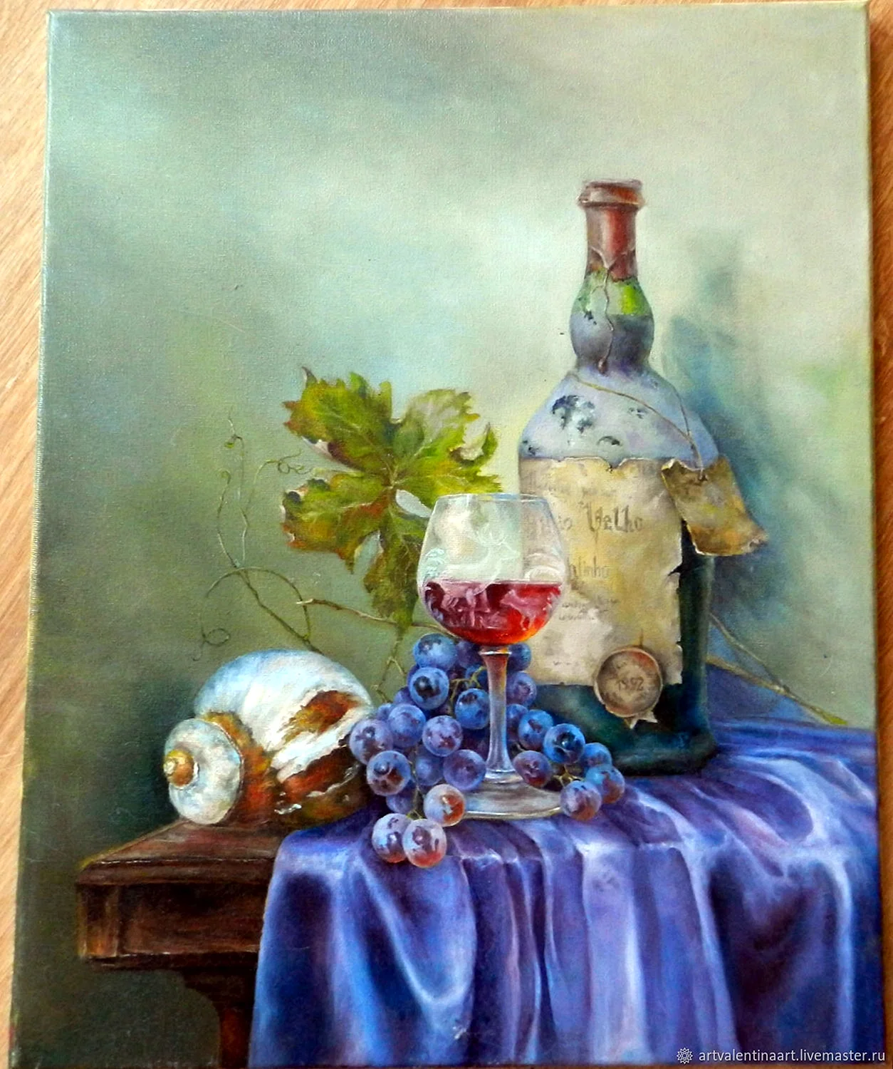 Жиляев Александр натюрморт с вином