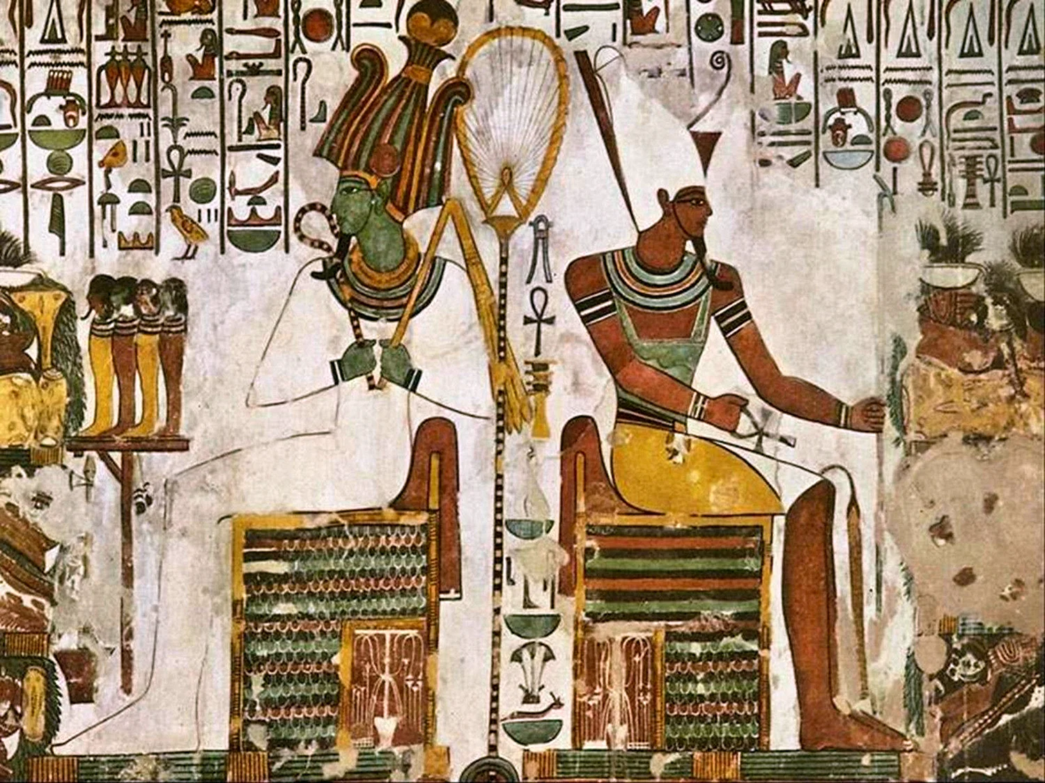 Живопись древнего Египта фараон