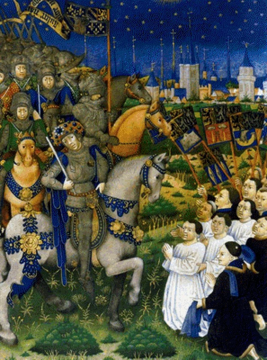 Живопись средневековья миниатюры 15