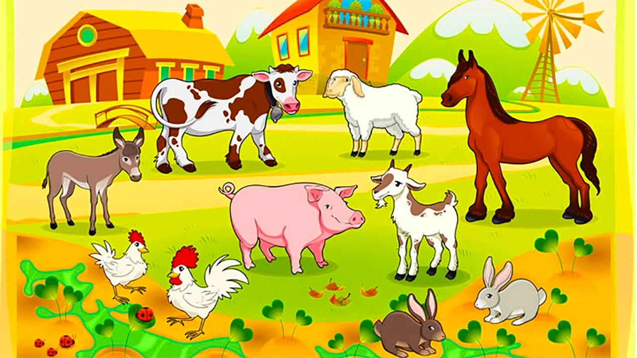 Животные на ферме