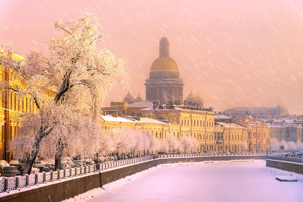 Зимний Петербург Эдуард Гордеев