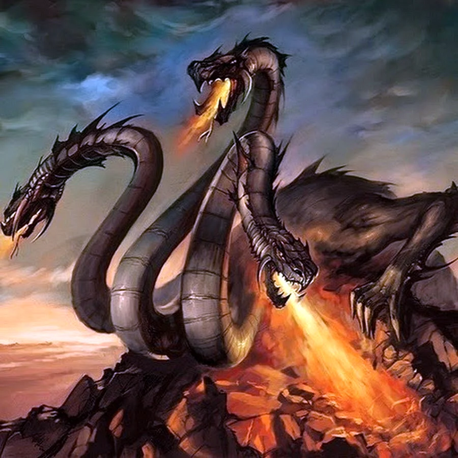 Змей Горыныч огнедышащий