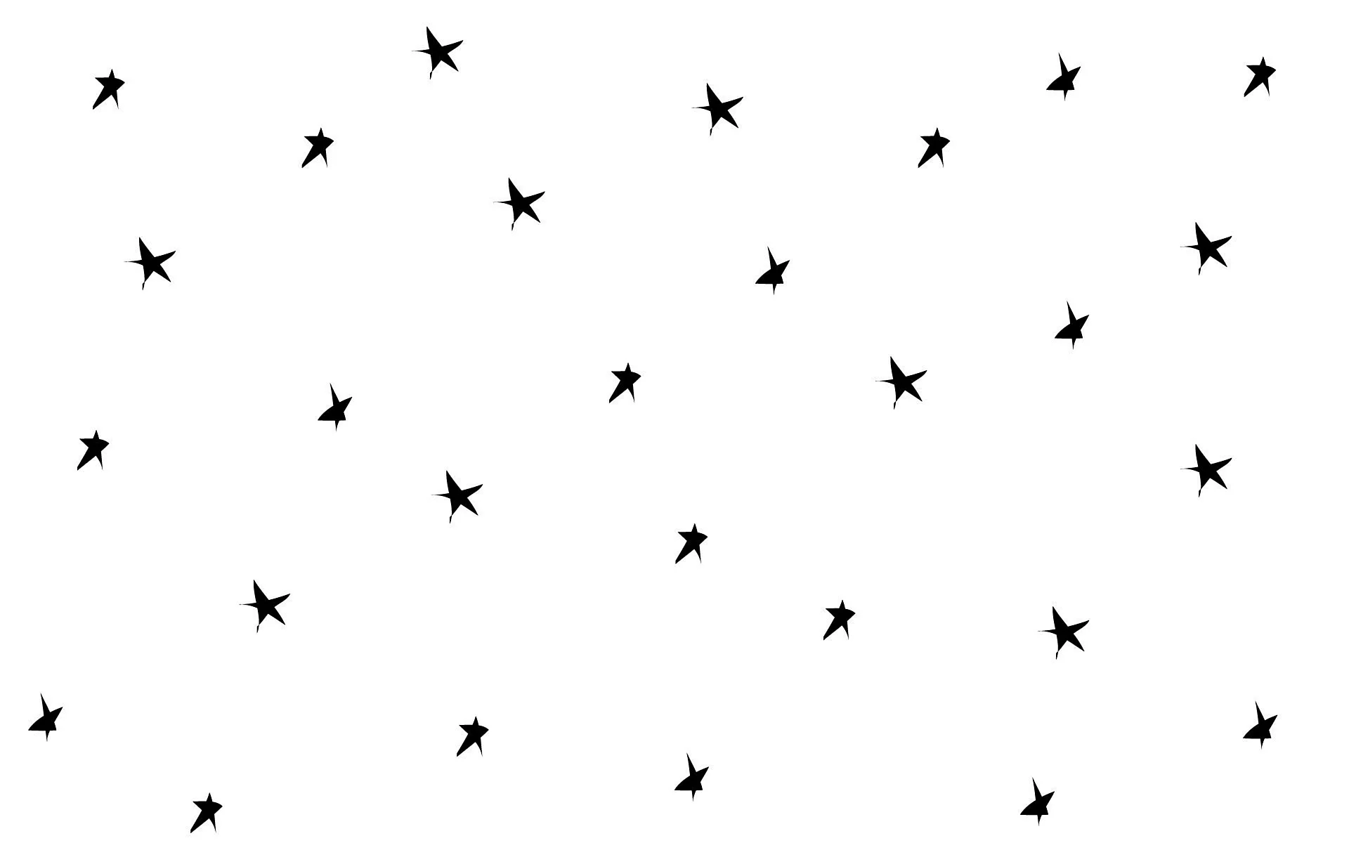 Звезды на белом фоне