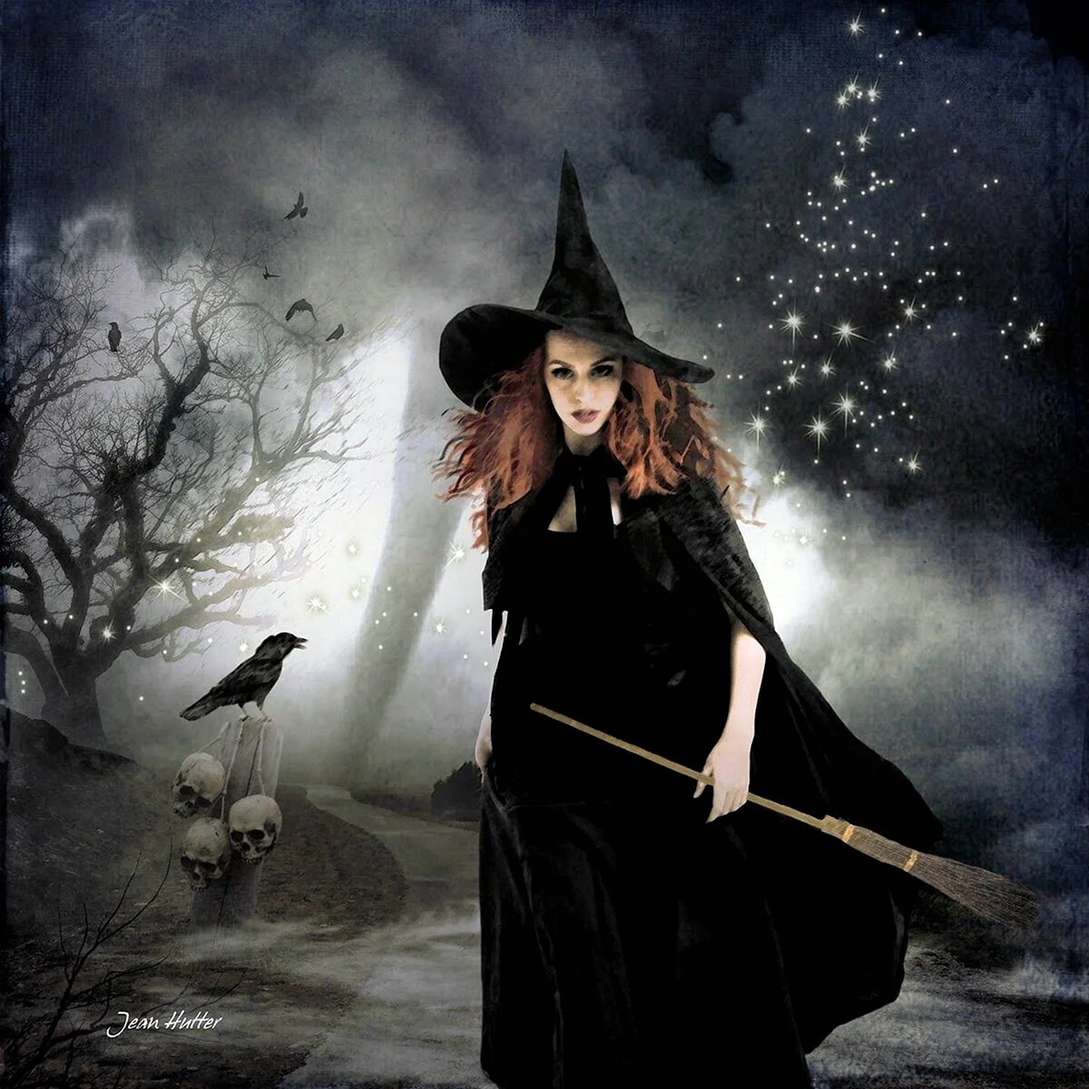 Александра Гирская фотосессии ведьма
