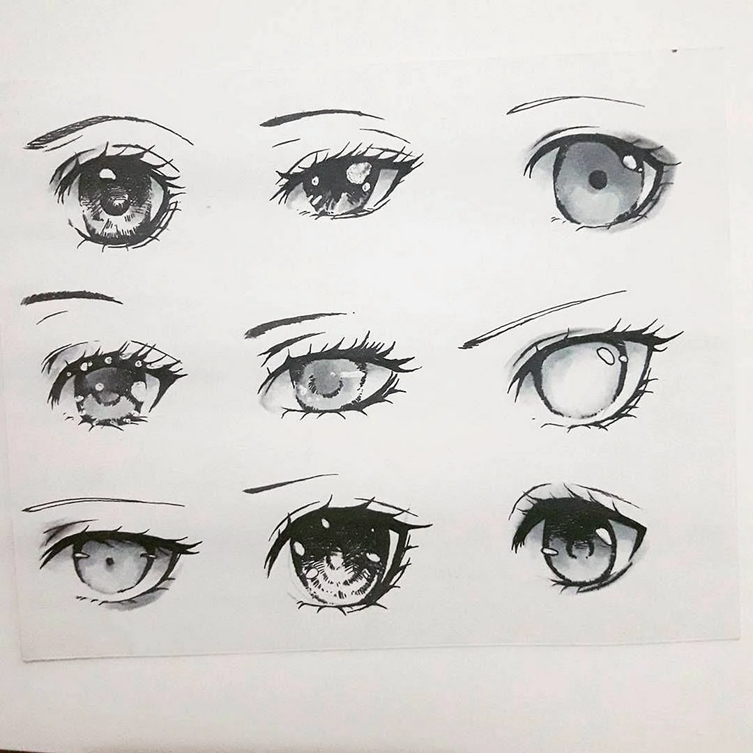 Аниме глаза